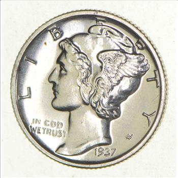 1937 Mercury DIme