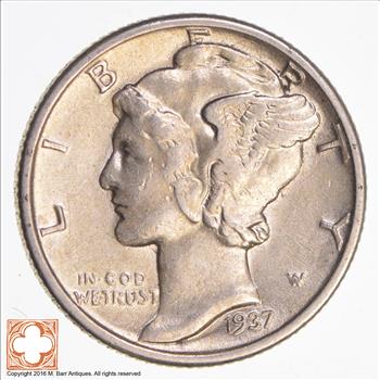 1937 Mercury Silver Dime