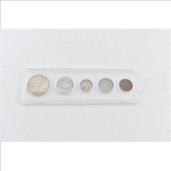 1941 United States Type Set Coin Collection - Great Display