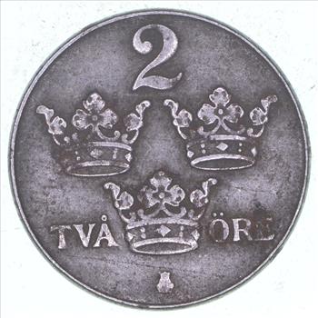1942 Sweden 2 Ore