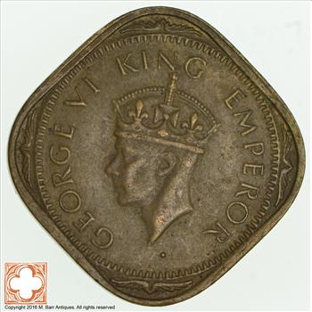 1943 British India 2 Annas