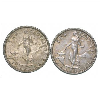 1944 Philippines 10 Centavos 1944 Philippines 10 Centavos - World Silver Lot