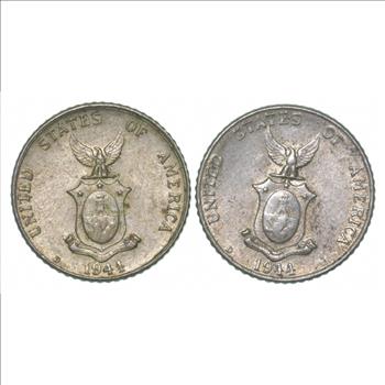 1944 Philippines 10 Centavos 1944 Philippines 10 Centavos - World Silver Lot