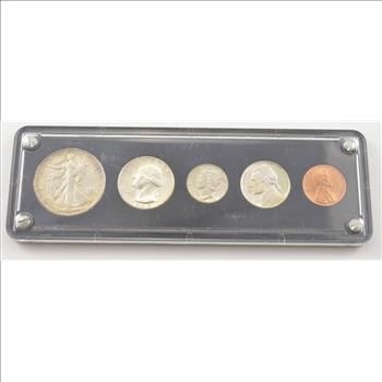 1945 United States 5 Coin Set