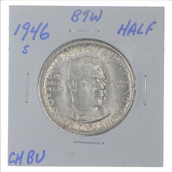 1946-S Booker T. Washington Commemorative Half Dollar