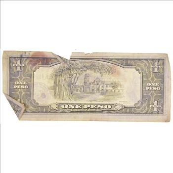 1949 Central Bank of the Philippines One Peso
