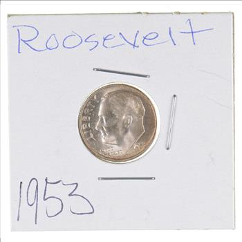 1953 Roosevelt Dime