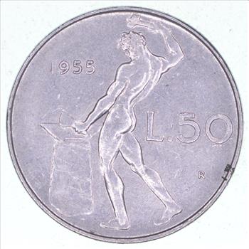 1955 Italy 50 Lire