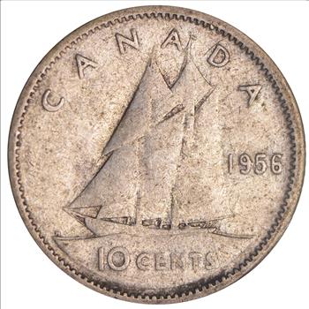 1956 Canada 10 Cents