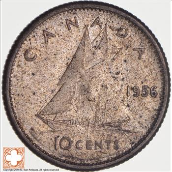 1956 Canada 10 Cents