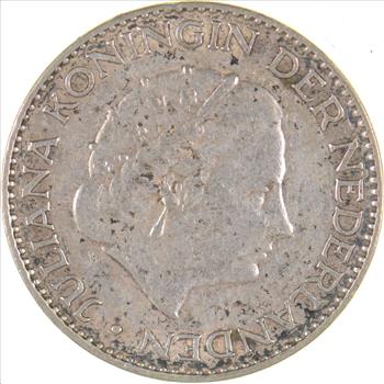 1956 Netherlands 1 Gulden Estate Coin Collection