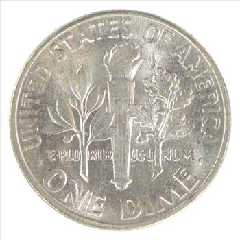 1957 Roosevelt Silver Dime