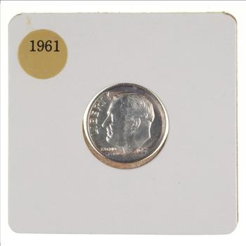 1961 Roosevelt Dime