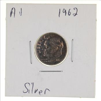 1962 Roosevelt Silver Dime