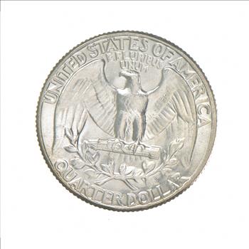 1962 Washington Quarter- Crusty Original BU