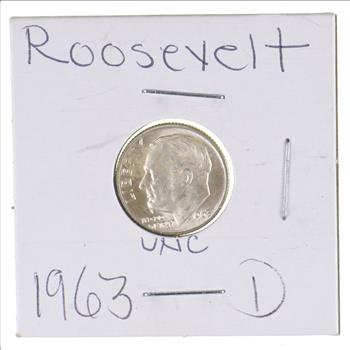 1963-D Roosevelt Dime