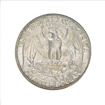 1963-D Washington Quarter- Crusty Original BU