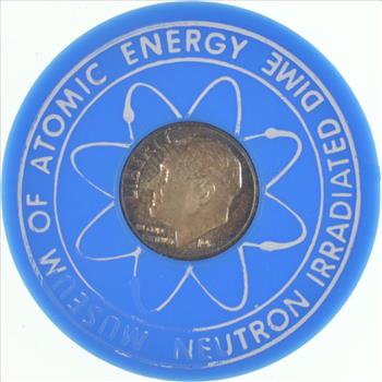 1964 Neutron Irradiated Roosevelt Dime The American Museum of Atomic Energy