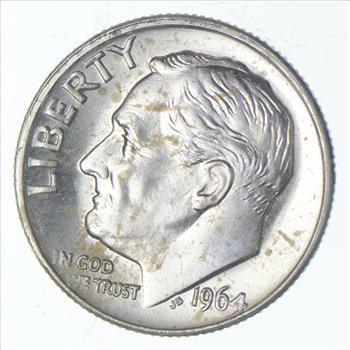 1964 Roosevelt Dime - Charles Coin Collection