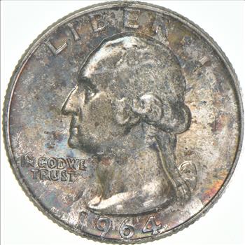 1964 Washington Quarter- Great Tone