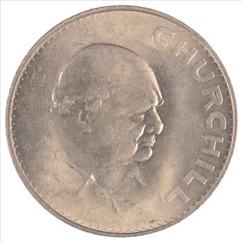 1965 Great Britain Winston Churchill Commemorative Crown Coin
