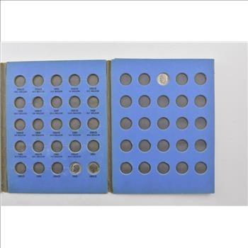 1965-1967 Roosevelt Dime Collection Album Set