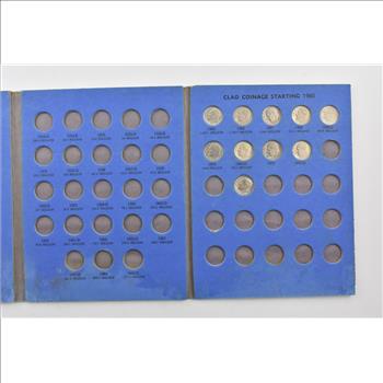 1965-1973 Roosevelt Dime Collection Album Set
