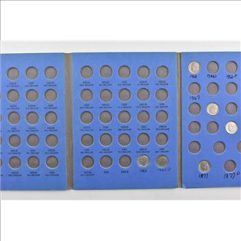 1965-1977 Roosevelt Dime Collection Album Set