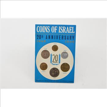 1968 Coins Of Israel - 20th Anniversary - World Coin Set