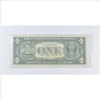 1969-B Neil Armstrong Colorized Overlay Limited Edition 1 FRN Note Novelty