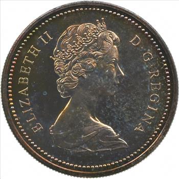 1971 Canada 1 Dollar - British Columbia Centennial Estate Coin Collection