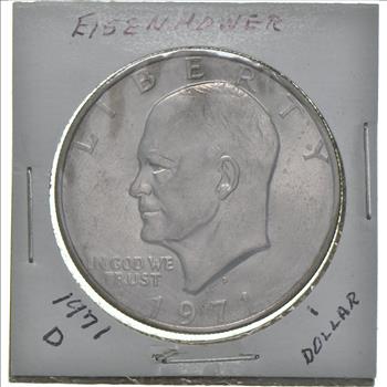 1971-D Eisenhower Dollar