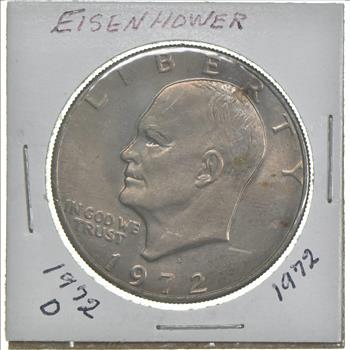 1972-D Eisenhower Dollar