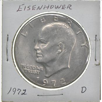 1972-D Eisenhower Dollar