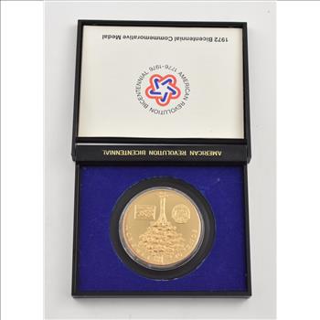 1976 1776 Bicentennial Official US Mint Historic Commemorative Medal