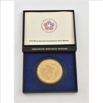 1976 1776 Bicentennial Official US Mint Historic Commemorative Medal