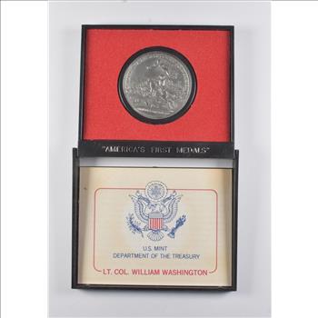 1976 1776 Bicentennial Official US Mint Historic Commemorative Medal