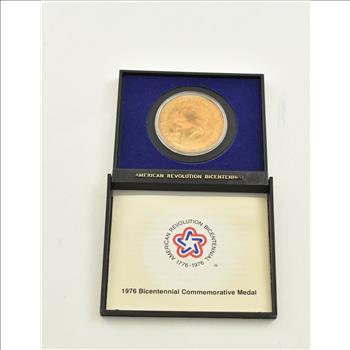 1976 1776 Bicentennial Official US Mint Historic Commemorative Medal