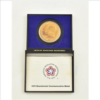 1976 1776 Bicentennial Official US Mint Historic Commemorative Medal