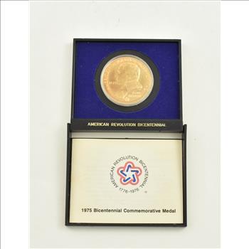 1976 1776 Bicentennial Official US Mint Historic Commemorative Medal