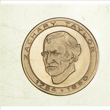 1978 Zachary Taylor 14K Solid Gold Bullion - 3.5 Grams Gold!