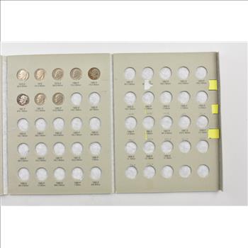 1978-1982 Roosevelt Dime Collection Album Set