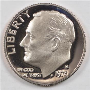 1978-S PROOF Roosevelt Dime - San Francisco Minted