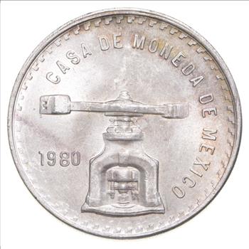 1980 Mexico 1 Onza - Charles Coin Collection