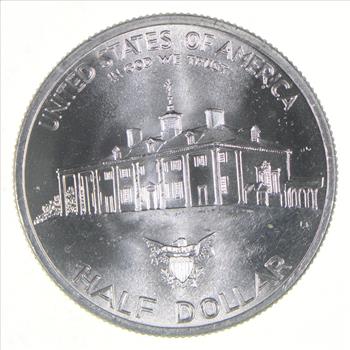 1982 George Washington Commemorative Silver Half Dollar - 90% - Coin