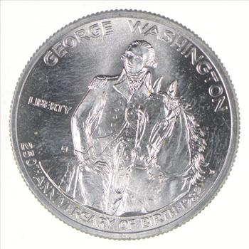 1982 George Washington Commemorative Silver Half Dollar - 90% - Coin
