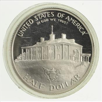 1982 George Washington Commemorative Silver Half Dollar - 90% - Coin
