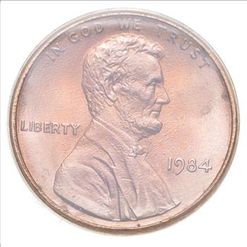 1984 Lincoln Memorial Cent Double Die Ear