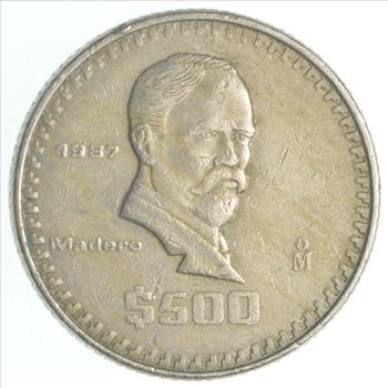 1987 Mexico 500 Pesos