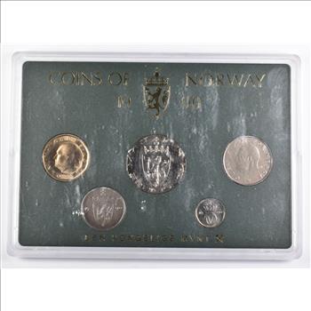 1990 Norway Type Set Coins